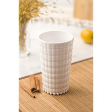 Depa Allegra Beyaz 6’lı Bardak Seti 750 ml Akrilik Malzeme - Cam Değildir Kırılmaya Dayanıklı