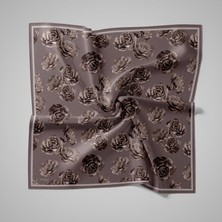 Piramit Naturel Eşarp | Gül