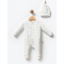 By Bubbles %100 Organik Pamuk Kuzucuk Fermuarlı Bebek Tulum