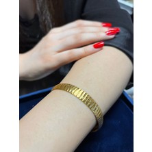 Kuyumcu Nurettin 10 gr (Gram) Dalmaçya Şarnel Bilezik Yatırımlık Işçiliksiz 22 Ayar Altın