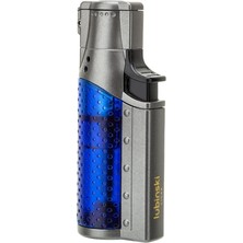 Lubinski Delicili Çift Torch Puro Çakmağı Grey