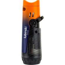 Lubinski Lion Çift Torch Puro Çakmağı Orange Ice