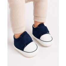 Kiçi Bebek Cırt Cırtlı Ilk Adım Süet Konforlu Yumuşaktaban