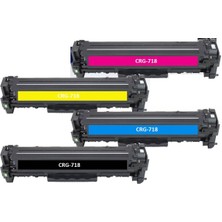 CRG-718 (CRG718) Çipli Muadil Toner Seti Canon I-Sensys MF8330CDN Yazıcı Uyumlu