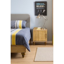 Arion Kids Pera Wood MDF Komodin – REHAU Kaplama Panjur Kapak | Ağaç Ayaklar