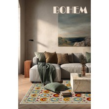 Kilim Home Mars Halı Krem Tonlarında Renkli Dekoratif Halısı MARS262