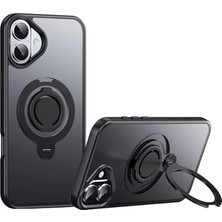 LTG Nova Joko Iphone 16 Avatar 360 Dönen Kapak - Siyah