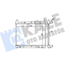 Kale Mtxdpn Radyatör Yaris-Yaris Verso Al/pl/brz 350X478X16