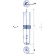 Mahle Mtxdpn Yakit Filtresi E90 316D-318D-320D 05- E84 X1 09-