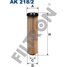Filtron Mtxdpn Hava Filtresi Mercedes-Benz Mercedes E (W/S211)