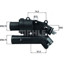 Mahle Mtxdpn Termostat Freelander 2 L359 06 14 Discovery Sport L550 14 Range Rover Evoque L538 11 19 Xf Sportbrake X250 12 14 Xf I X250 12 14