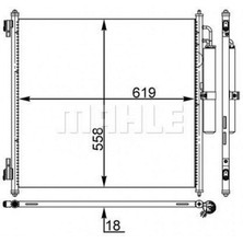 Mahle Mtxdpn Klima Radyatoru Defender L663 19 R.r 4 Vogue L405 12 R.r Sport 2 L494