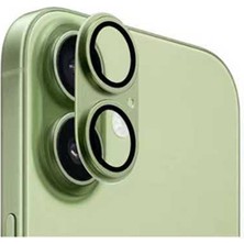 HTstore iPhone Uyumlu 17 Zore Cl-20 Kamera Lens Koruyucu-Yeşil