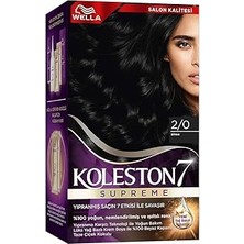 SanalAMCA Store Wella Koleston Supreme Saç Boyası 2/0 Siyah