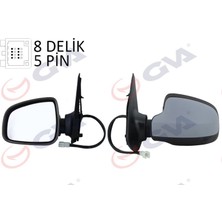 GVA Mtxdpn Diş Dikiz Aynasi Sol Sandero Stepway 12 Elektrikli Isitmali Astarli Konveks VM-6804EHPL