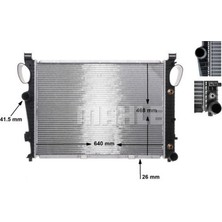 Mahle Mtxdpn Motor Su Radyatoru Mercedes S-Class M112 M272 W220 98 05