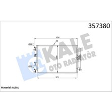 Kale Mtxdpn Klima Radyatoru Kondanser Focus Iii 14 C Max 15 Connect 13 Kuga Ii 14 17 1.0 Ecoboost 1.5tdci 1.6tdci E5