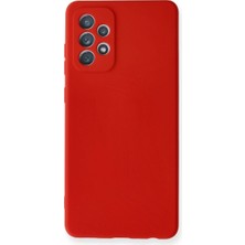 LTG Nova A72 Kılıf Nano Içi Kadife Silikon - Kırmızı