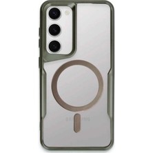 LTG Nova S23 Kılıf Boyi Silikon Kapak - Yeşil