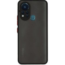 LTG Nova Infinix Hot 11S Kılıf Montreal Silikon Kapak - Siyah