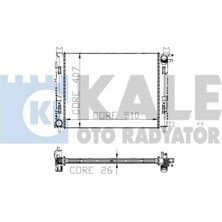 Kale Mtxdpn Su Radyatörü [ Renault Clio Iv, Captur I, Dacia Duster, Sandero Ii, Lodgy, Logan Ii, Dokker 1.5 Dci 2012 -] 26 mm Brazing
