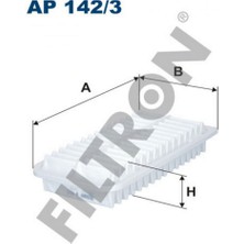 Filtron Mtxdpn Hava Filtresi Subaru Brz 2.0 12-, Toyota Avensis 2.0 Vvt-I 00-03