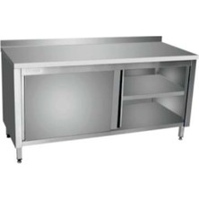 Pimak Dolaplı Çalışma Tezgahı – Ara Raflı 100 x 60 x 85 (Cm)