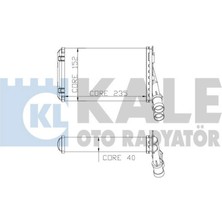 Kale Mtxdpn Kalorifer Radyatörü Partner-Berlingo 1.9d-2.0hdi 97-08 -P306-XSARA-XANTIA-ZX 1.6-1.8-2.0-1.4hdi-1.5d 97-05 Beher Tipi
