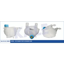 Kale Mtxdpn Genleşme Kavanozu Kapakli Grande Punto 05 Doblo Premio 1.6 Mjtd 13 Radyatör Ek Su Deposu