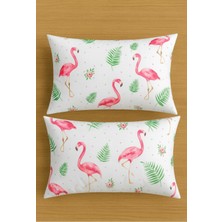 Stella Flavo Desenli Pamuklu Yastık Kılıfı 2 Adet 50 x 70CM