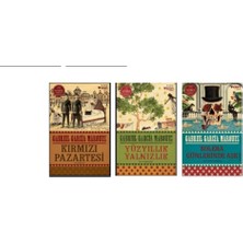 Can Yayınları Kırmızı Pazartesi - Kolera Günlerinde Aşk - Yüzyıllık Yalnızlık (3 Kitap Set Halinde )