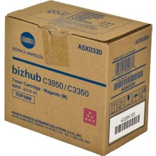 Konica Minolta TNP48M/C3850 Kırmızı Orjinal Fotokopi Toneri