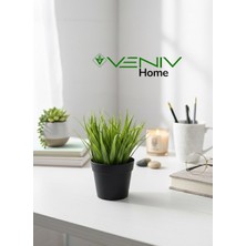 Veniv Home Dekoratif Saksılı Bitki- Gerçekçi Yapay Bitki 20 cm