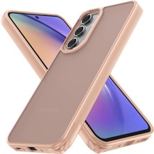 LTG Nova A05S Kılıf Elegant Kapak - Pudra