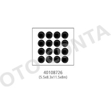 OTOCONTA Oto Conta Mtxdpn Subap Lastigi (16 Adet) Clio Iii-Twng-Modüs 05-Logan Sandero 12- 1.2 16V (D4F) (5,5X8,3X11,5X8MM)