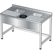 Pimak Balık Hazırlama Tezgahı 140 x 70 x 85 (Cm)