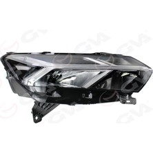 GVA Mtxdpn LED Far Krom Çizgili Sag Motorlu Sandero Bji 2022 Jogger