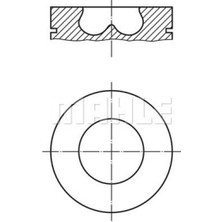 Mahle Mtxdpn Piston Segman 0.50MM 84.5mm 184PS Bmw N47 N F10 F20 F30 E90 E60 E92 F22 F80 F32 F34 F36 E83 E84 F25 F15