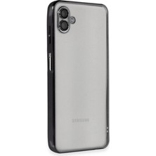 LTG Nova A04 Kılıf Lensli Silikon - Siyah