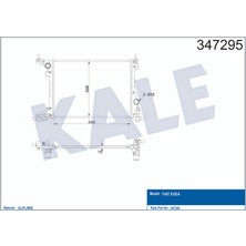 Kale Mtxdpn Radyatör Fiat Egea 1.4 Al-Pl-Brz