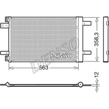 Denso Mtxdpn Klima Radyatörü Kondenseri Opel Astra L-Grandland-Vivaro C-Zafira Life Peugeot P3008 II-P308 Ii- P5008 II-P508 Expert Ivpartner-C4 Picasso-Jumpy Iv-Partner-Berlingo 1.2-1.5-1.6-2.0 Hdi-Purete