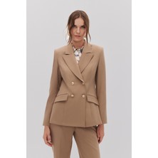 SHN Kruvaze Blazer Pantolon Takım