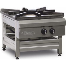 Pimak Doğalgazlı Yer Ocağı 600 Snack Seri Çift Yanışlı 60 x 70 x 50 (Cm)