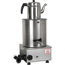 Anka Paslanmaz Mega Çay Makinası 5 Demlikli 50 Litre