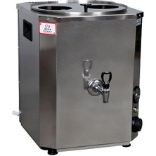 Anka Yeni Nesil Çay Makinesi 2 Demlikli 25 Litre Inox