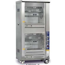 Pimak Doğalgazlı Çift Katlı Tamburlu Piliç Makinesi 5+5 Şiş 20 + 20 Piliç