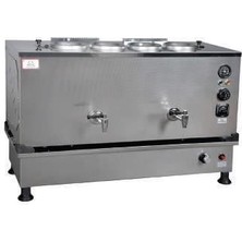 Anka Inoks Pro Kompakt Full Otomatik Çay Makinası Paslanmaz 4 Demlikli 40 Litre Elektrikli Tüplü