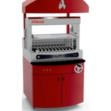 Pimak Elektrikli Asansörlü Izgara 11 + 1 Şiş 108 x 106 x 215 (Cm)