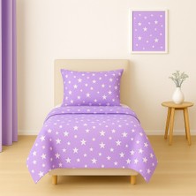 Stella Flavo Tek Kişilik Desenli Nevresim + 1 Adet Kapaklı Yastık Kılıfı