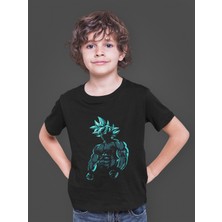 Bumeta Beast Goku Anime Güçlü Strong Body Building Çocuk Tişört T-Shirt